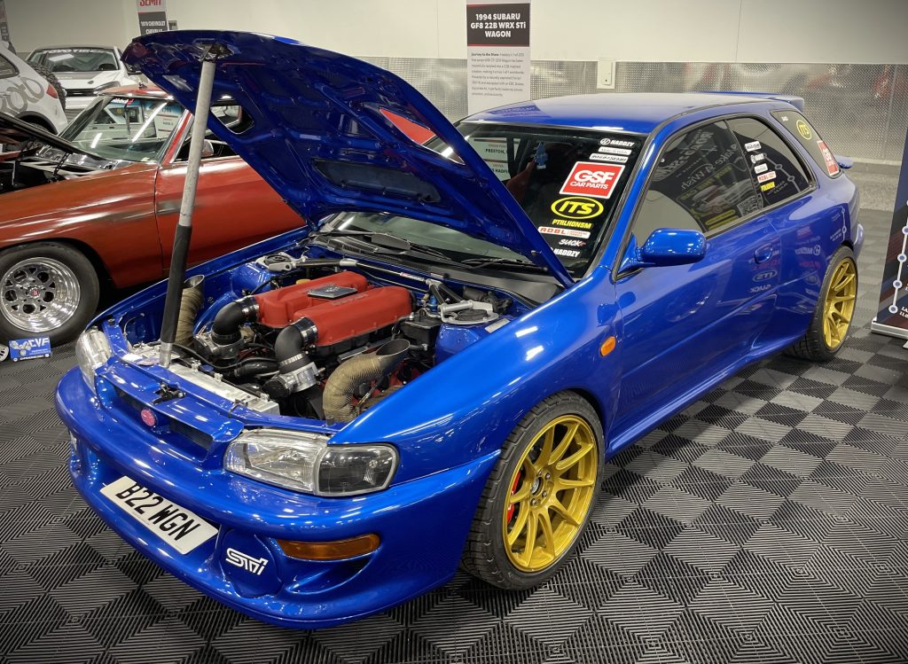 Subaru WRX Hatch with Ferrari engine swap