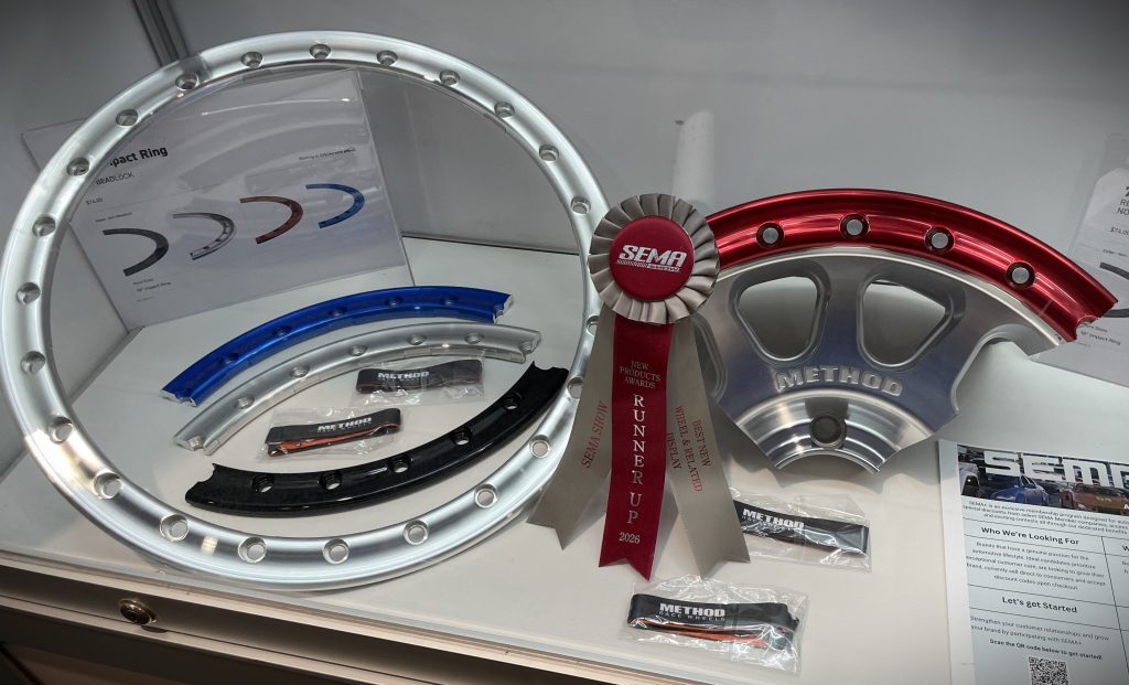 Method Beadlock Rim on Display