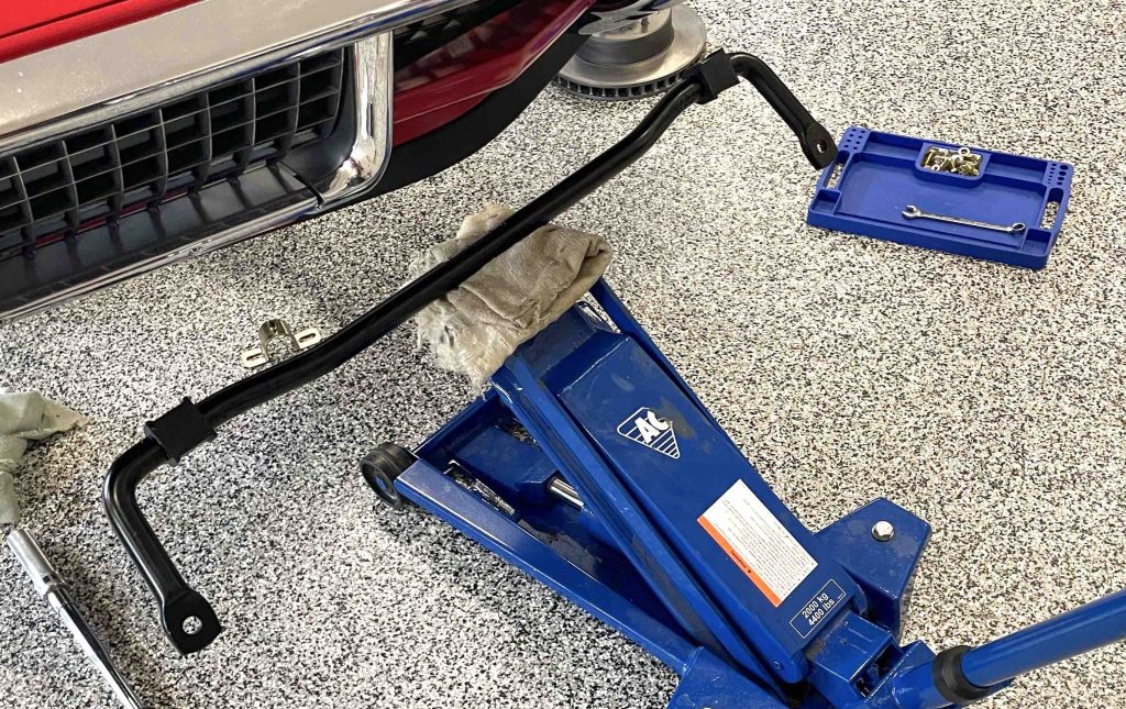 Van Steel 1.25 inch front sway bar for 1971 Corvette