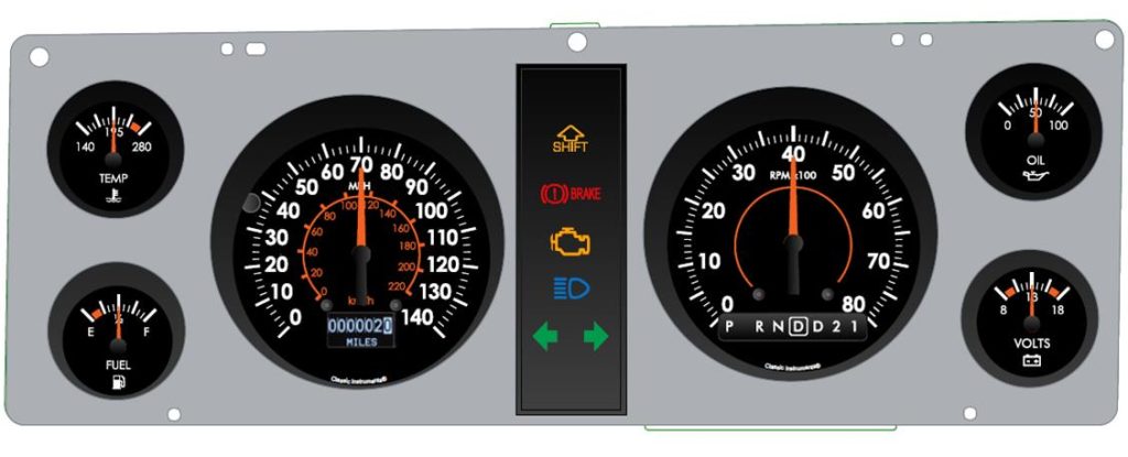 Classic Instruments Gauge Cluster for the Chevy S10