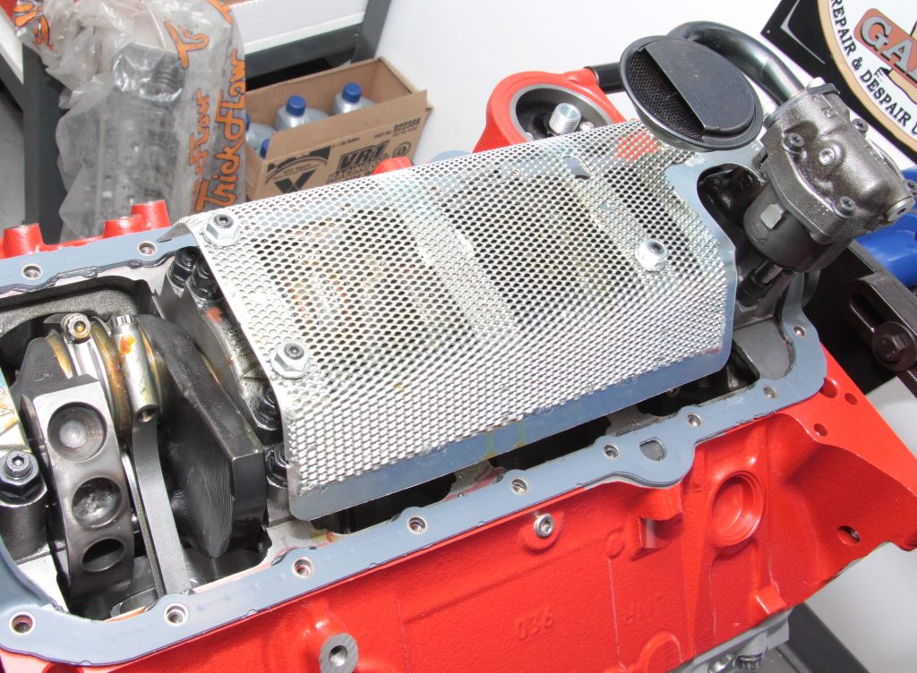 Windage tray in 350ci Chevy