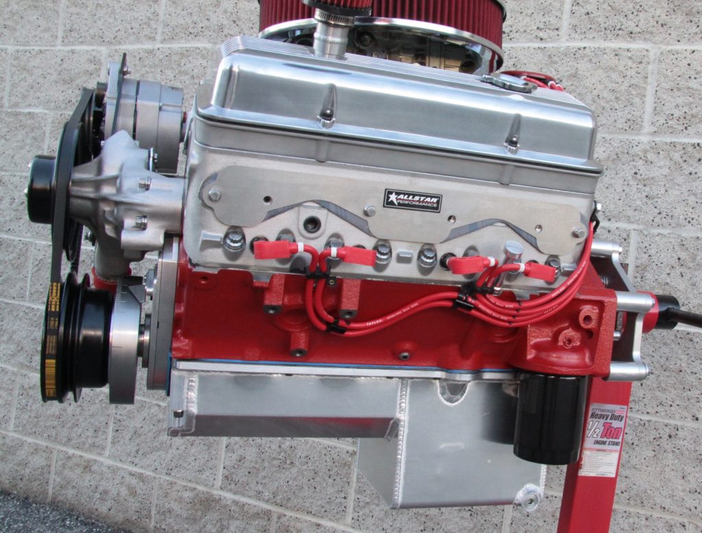 302ci small block Chevy with drag race oil pan