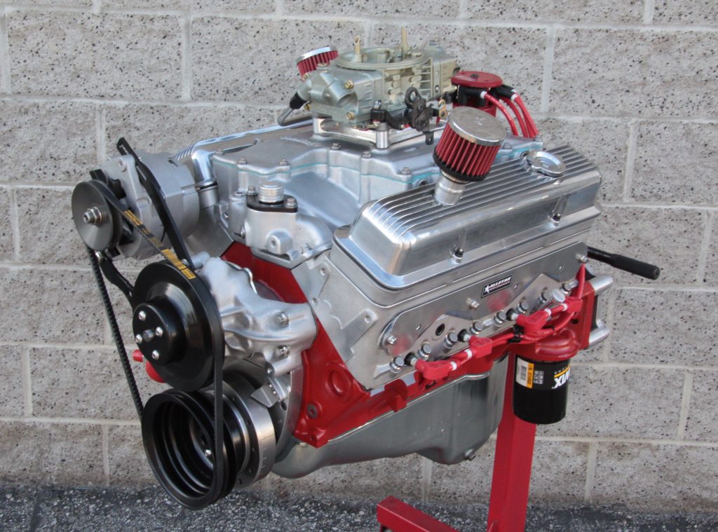 302ci small block Chevy with Smokey Ram intake manifold