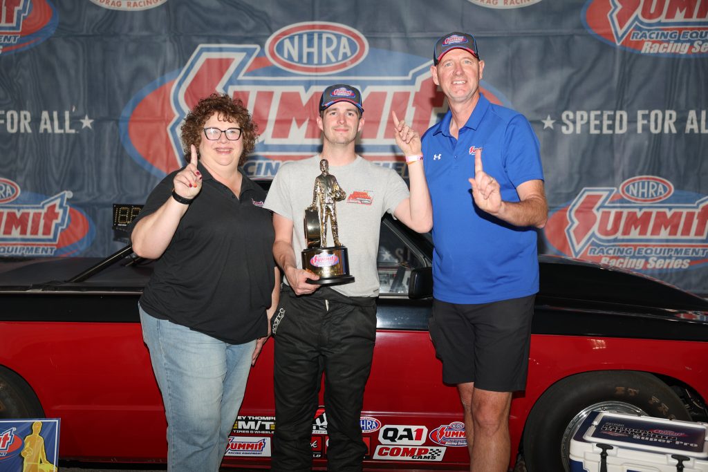 Matt Witkowski 2025 Super Pro Champion with trophy