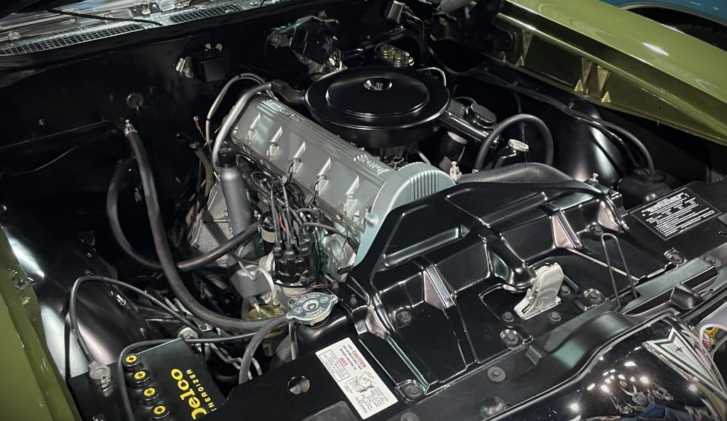 Pontiac OHC Six engine in a 1968 Firebird