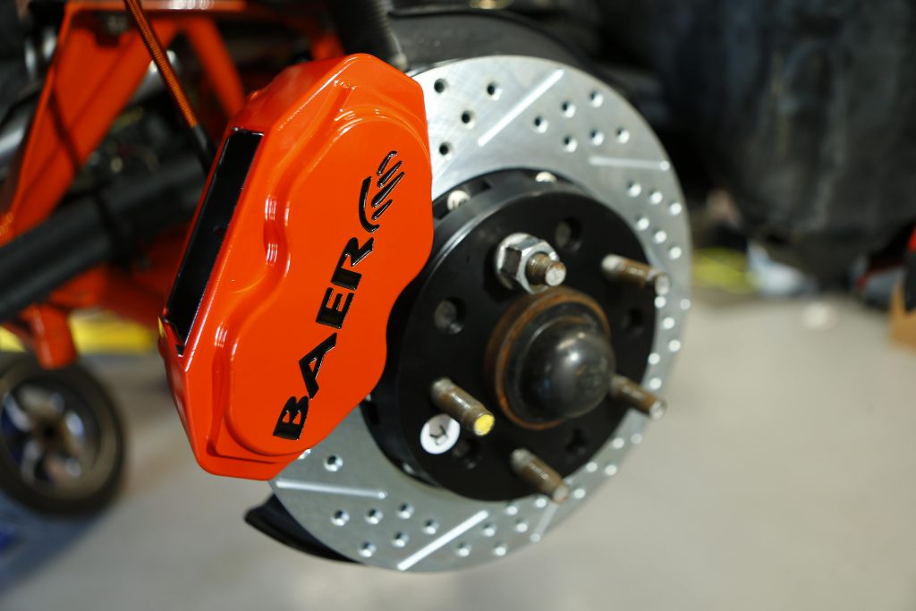 new baer brake rotor & caliper installed