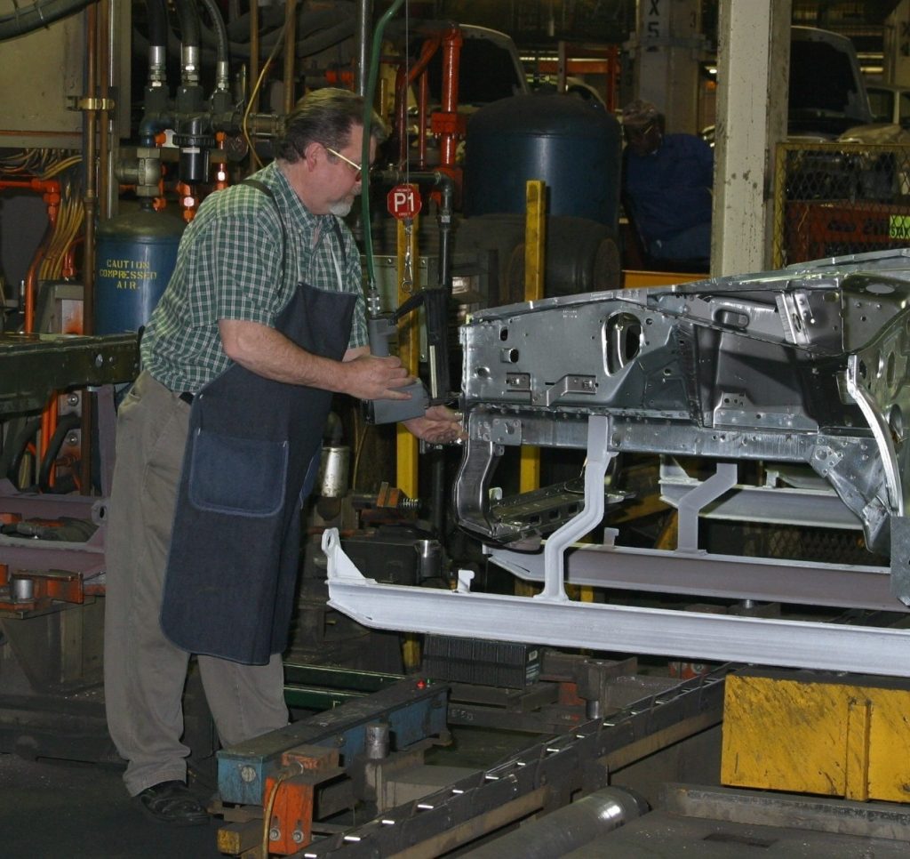 2004 Mustang platforms receiving body buck tags