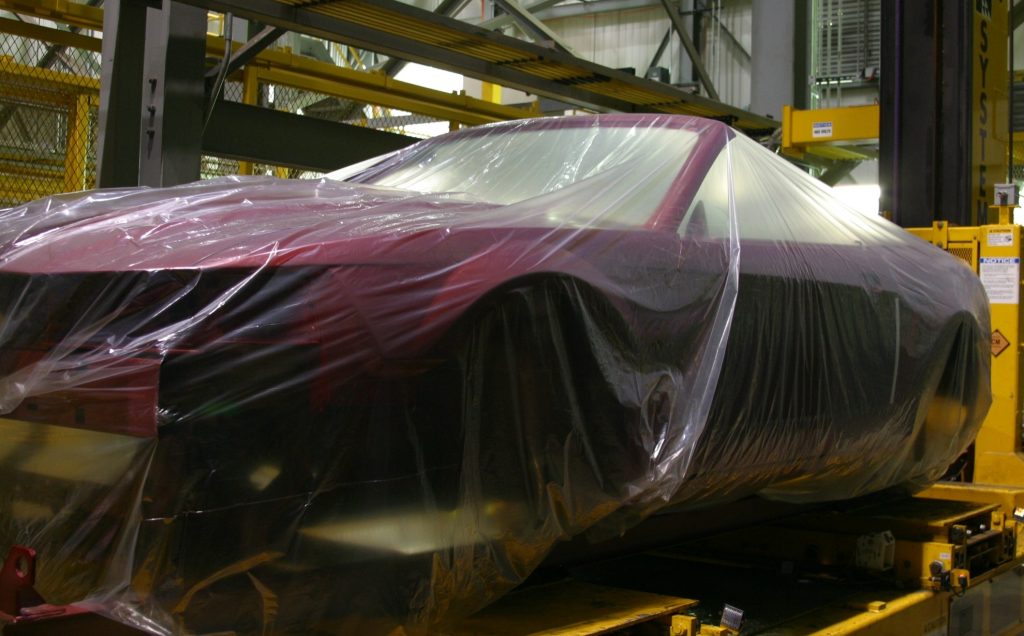 Last 2004 Mustang body in storage