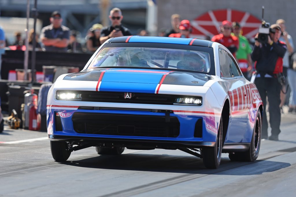 2026 Dodge Hustle Stuff Charger Launching at Strip