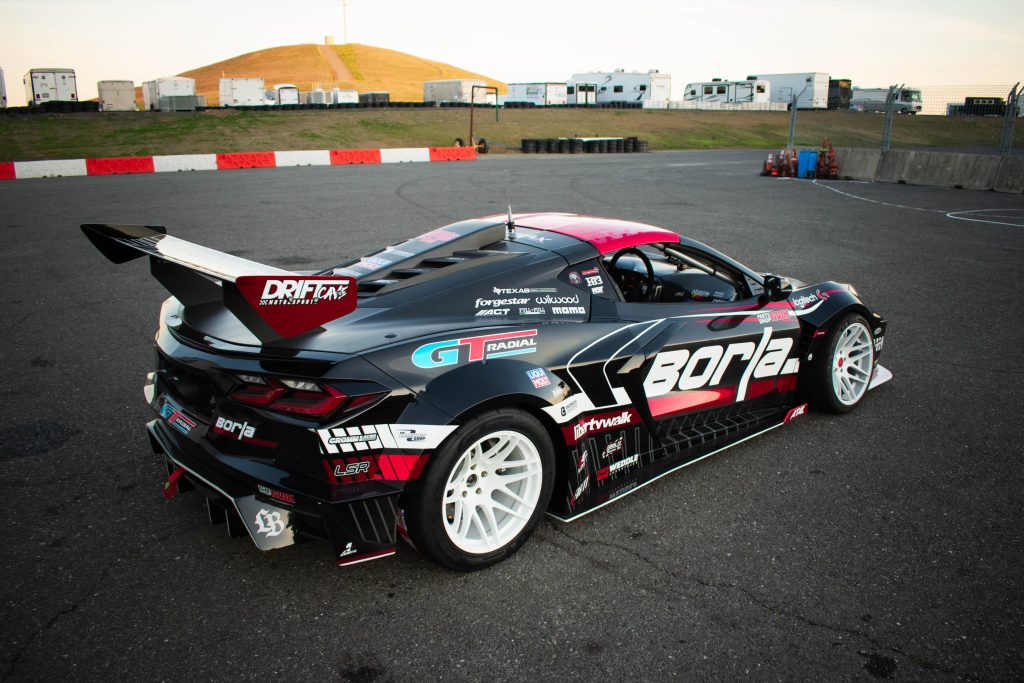 Matt Field's C8 Corvette Drift Car, Rear