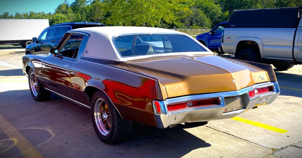 1971 Pontiac Grand Prix, rear driver side