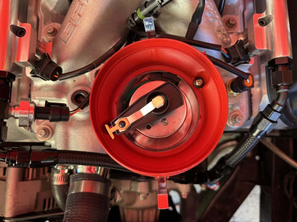 solid state distributor with cap removed