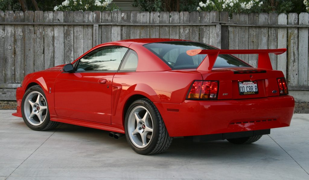 2000 Mustang Cobra rear view