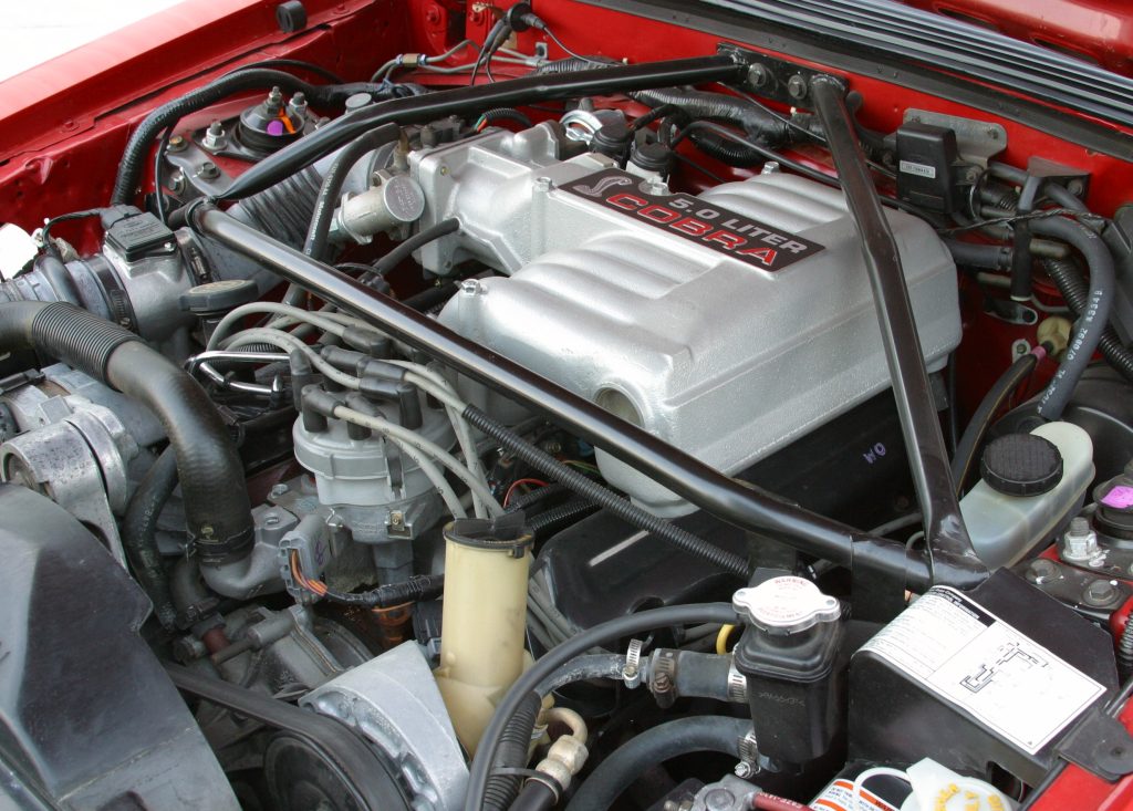 1993 Mustang Cobra R 5.0L engine