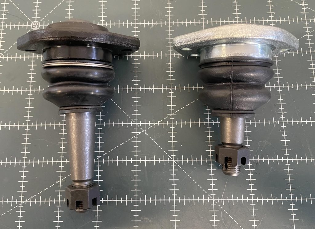 Tall vs. standard length ball joint